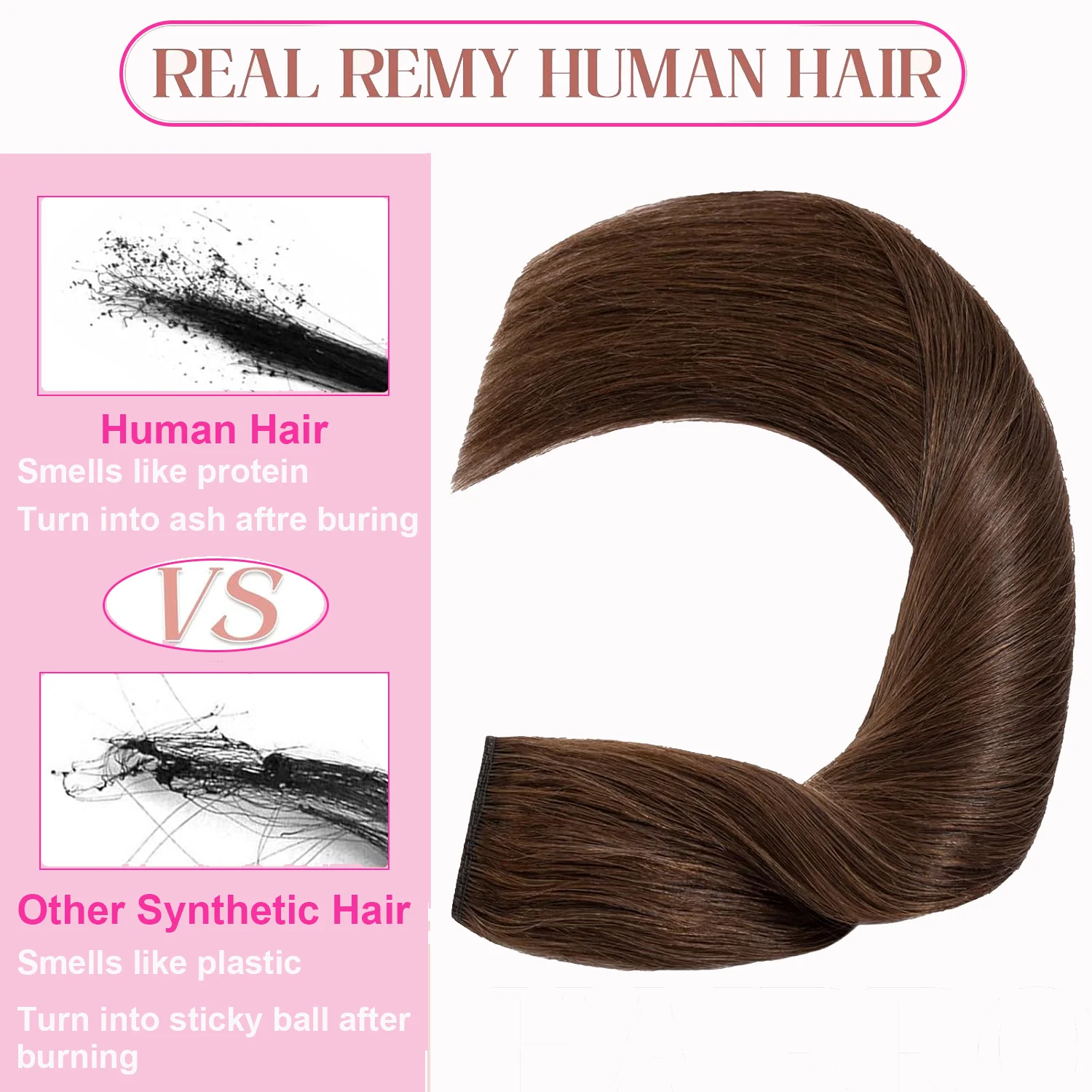 One Piece Clip in Hair Extensions Human Hair Dark Black Clip in Human Hair 24inch 3/4 Full Head Straight Remy Hair 5 Clips One Piece Clip in Hair Extensions Human Hair Dark Black Clip in Human Hair 24inch 3/4 Full Head Straight Remy Hair 5 Clips