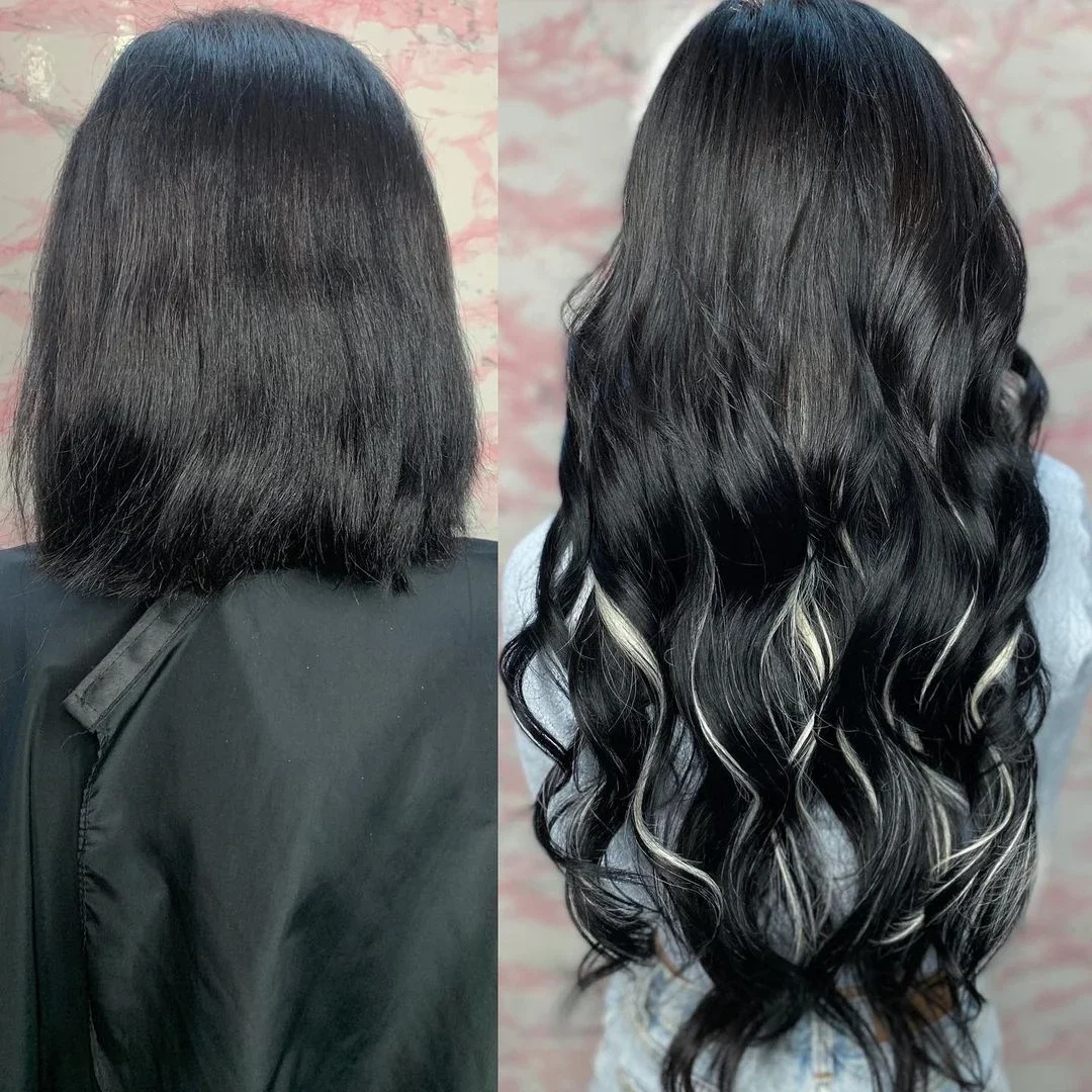 Clip In Hair Extensions Real Human Hair Color #4 Chocolate Brown Clip In Hair Extensions 8pcs Hair Natural Black Color 24 Inches