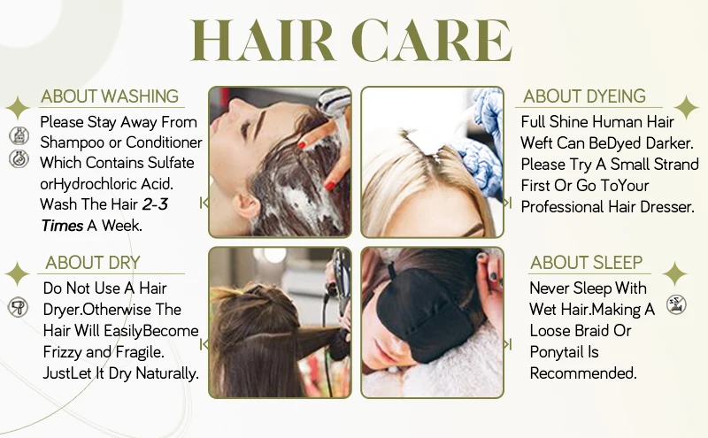 Full Shine Human Hair Weft Extensions Hair Bundles Ombre Blonde Color 100g Sew In Silky Straight Remy Skin Double Weft For Salon