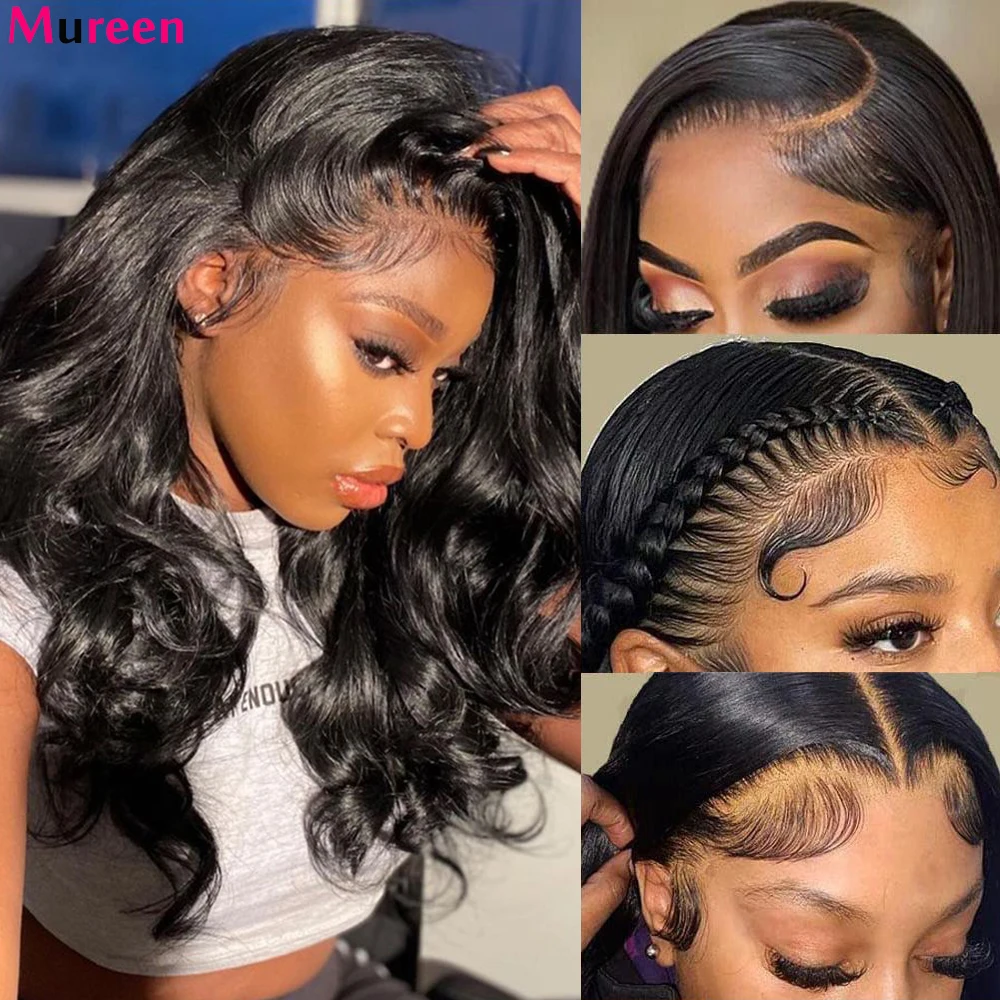 250% Density 13x6 Body Wave Lace Front Wigs Human Hair Pre Plucked 13x4 HD Transparent Lace Frontal Wigs Human Hair for Women 250% Density 13x6 Body Wave Lace Front Wigs Human Hair Pre Plucked 13x4 HD Transparent Lace Frontal Wigs Human Hair for Women