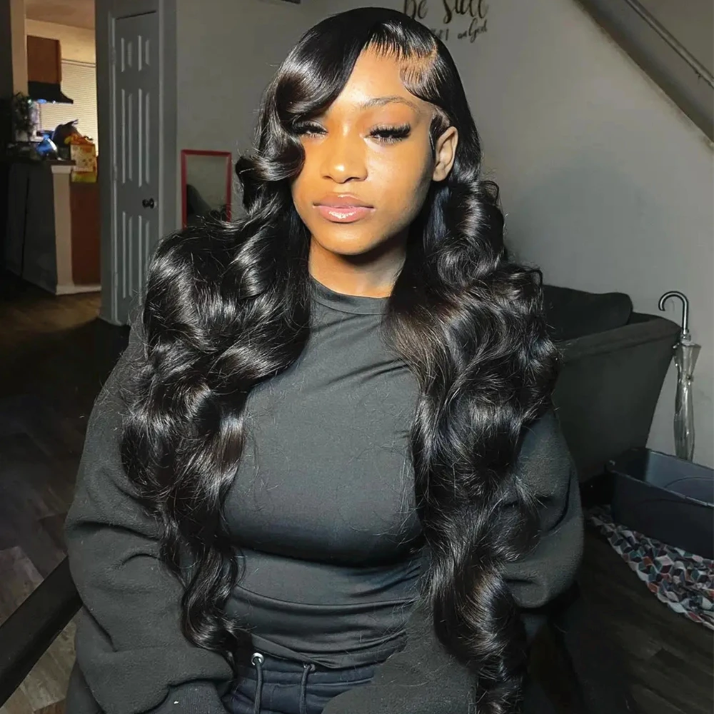 30 40 Inch 360 Full Lace Body Wave Wigs Human Hair 100% 13x4 13x6 HD Lace Frontal Wig For Black Women 4x4 5x5 Lace Closure Wigs