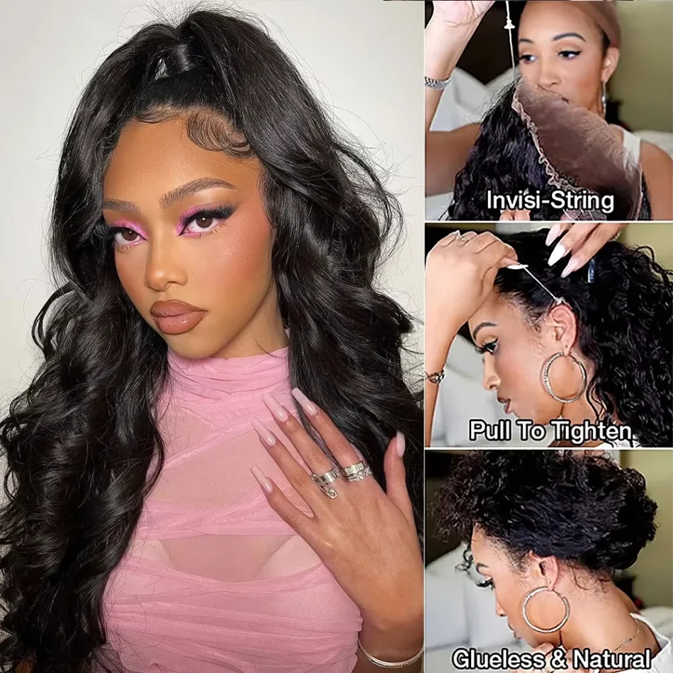 360 Full Lace Wig Human Hair Pre Plucked Hd Body Wave 250 Density Lace Wig 360 Lace Frontal Wigs Invisible Drawstring For Women 360 Full Lace Wig Human Hair Pre Plucked Hd Body Wave 250 Density Lace Wig 360 Lace Frontal Wigs Invisible Drawstring For Women