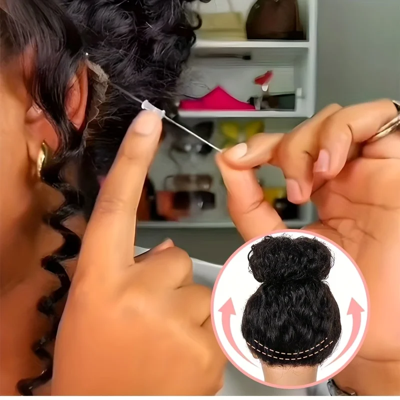 Women's 360 HD Lace Front Glueless Wig - 220Density Human Hair Deep Wave 13x4 13x6 Lace Frontal with Pre-Plucked Hairline