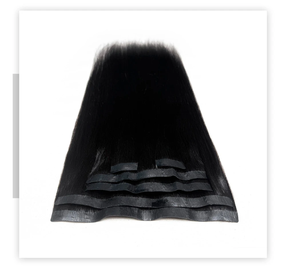 Yaki Straight 100% Remy Clip Ins Human Hair 110g Human Hair Extension To PU Clips Seamless Double Weft For Daily Party Wedding