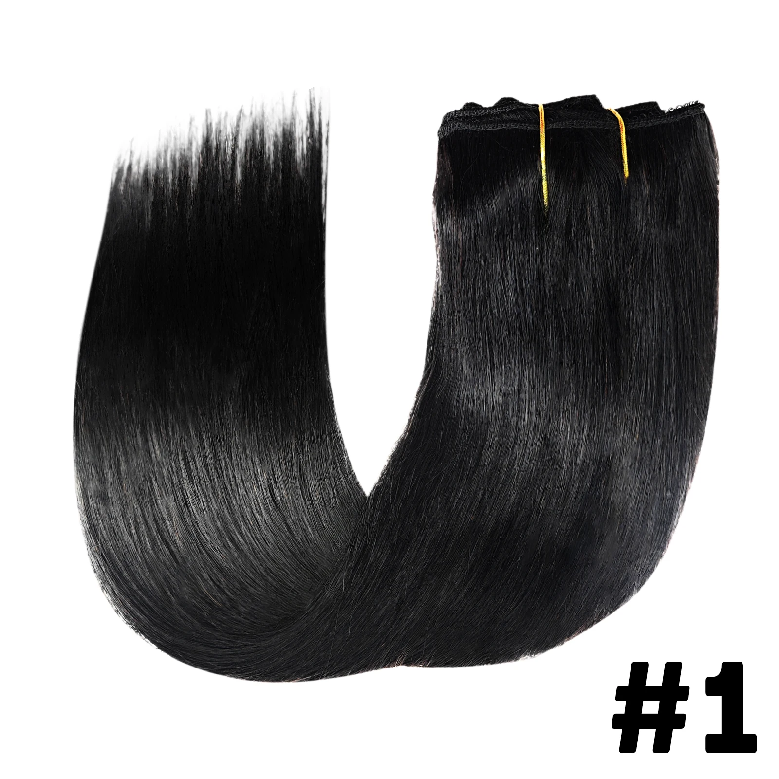 Straight Clip In Extensions Human Hair Brazilian Clip In Natural Black Color Clip Ins Remy Hair For Women Clip in Extension 120G Straight Clip In Extensions Human Hair Brazilian Clip In Natural Black Color Clip Ins Remy Hair For Women Clip in Extension 120G