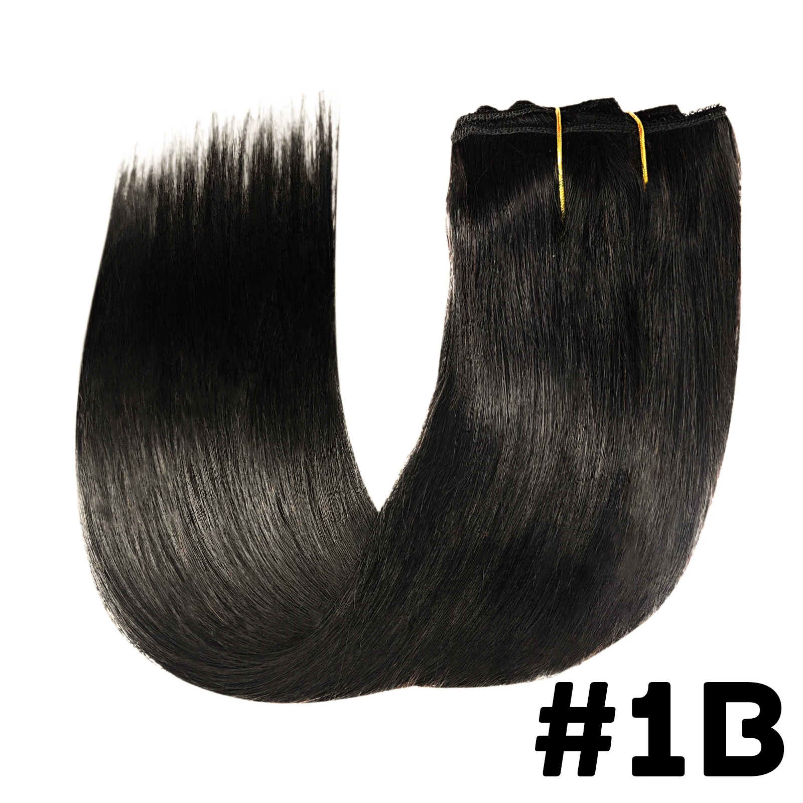 Straight Clip In Extensions Human Hair Brazilian Clip In Natural Black Color Clip Ins Remy Hair For Women Clip in Extension 120G Straight Clip In Extensions Human Hair Brazilian Clip In Natural Black Color Clip Ins Remy Hair For Women Clip in Extension 120G