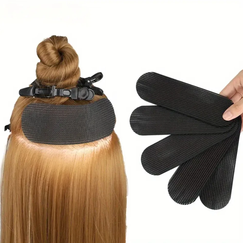 1-20pcs Invisible Hair Grippers Self-Adhesive No-Slip Nylon Hair Bands,Magic Hair Stickers for All Hair Types,Hairdressing Tools