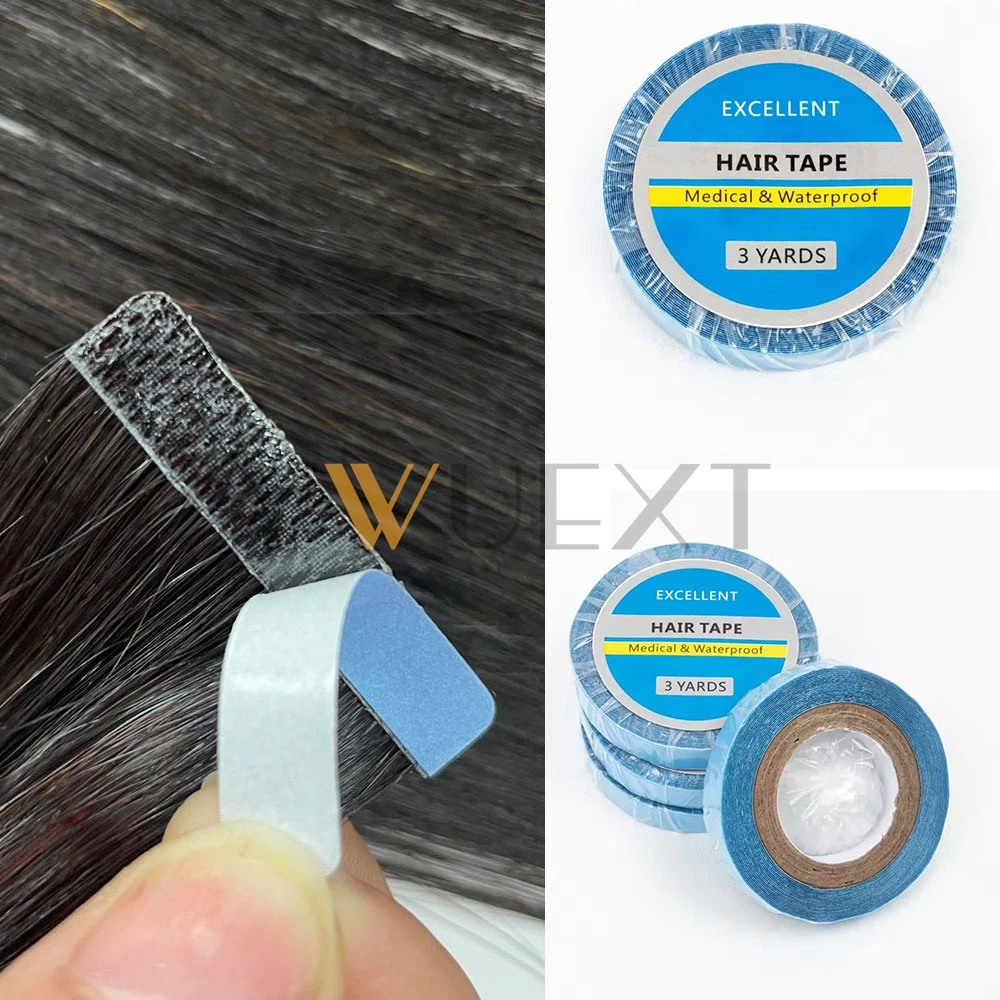 3y Double Sided Hair Extension Tape Wig Tape Sticker Glue Strips Waterproof Tape For Wigs Salon Barber Accessories