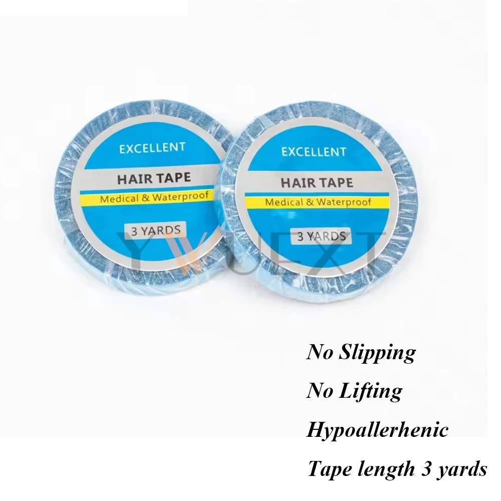 3y Double Sided Hair Extension Tape Wig Tape Sticker Glue Strips Waterproof Tape For Wigs Salon Barber Accessories