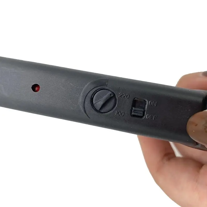 JR609A Quality Black Heat Hair Connector Temperature Controllable Heat Iron Hair Extension Tools Kit