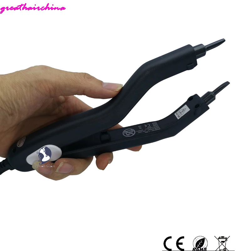 The Latest Version Sharp Tip Joint  JR-609 Professional Heat Iron Hair Connectors Keratin Hair Extensions Tools EU/AU/US/UK Plug