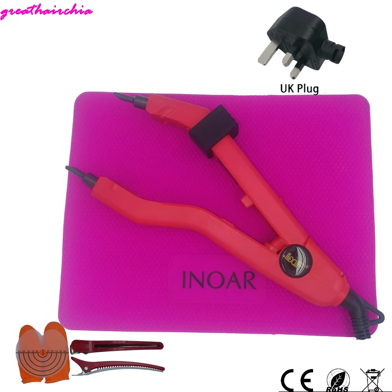 The Latest Version Sharp Tip Joint  JR-609 Professional Heat Iron Hair Connectors Keratin Hair Extensions Tools EU/AU/US/UK Plug