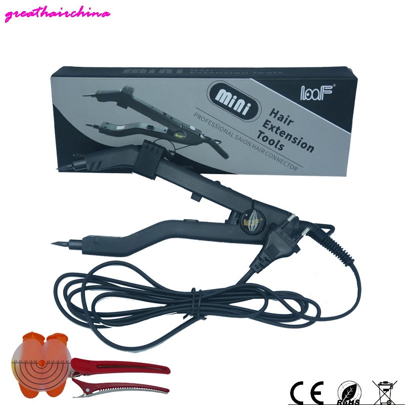 The Latest Version Sharp Tip Joint  JR-609 Professional Heat Iron Hair Connectors Keratin Hair Extensions Tools EU/AU/US/UK Plug