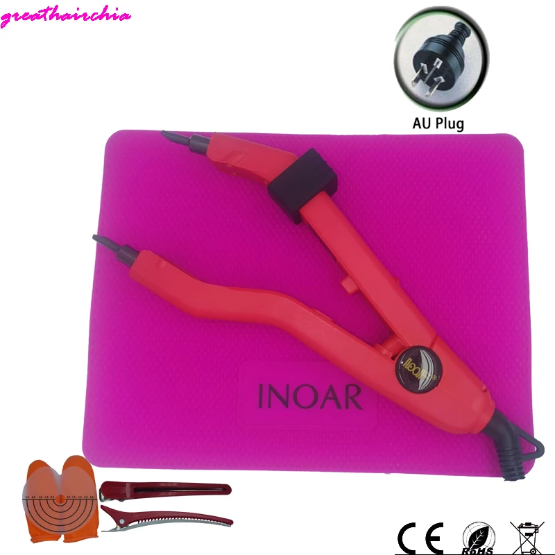 The Latest Version Sharp Tip Joint  JR-609 Professional Heat Iron Hair Connectors Keratin Hair Extensions Tools EU/AU/US/UK Plug