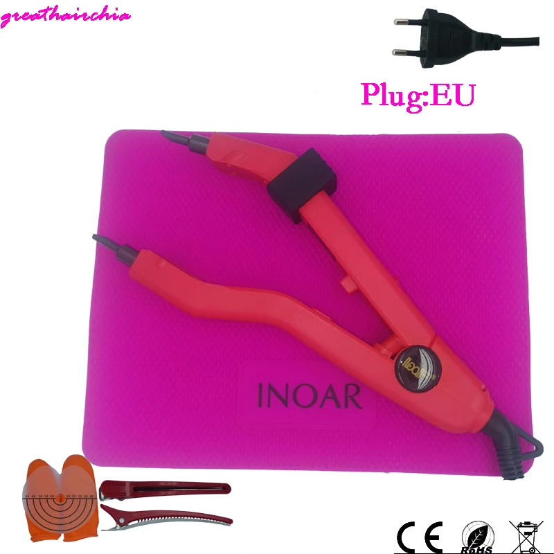 The Latest Version Sharp Tip Joint  JR-609 Professional Heat Iron Hair Connectors Keratin Hair Extensions Tools EU/AU/US/UK Plug