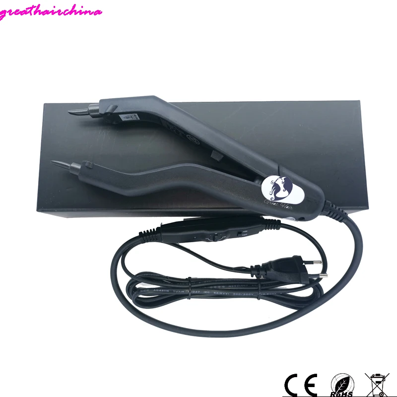 The Latest Version Sharp Tip Joint  JR-609 Professional Heat Iron Hair Connectors Keratin Hair Extensions Tools EU/AU/US/UK Plug