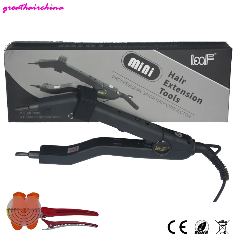 The Latest Version Sharp Tip Joint  JR-609 Professional Heat Iron Hair Connectors Keratin Hair Extensions Tools EU/AU/US/UK Plug