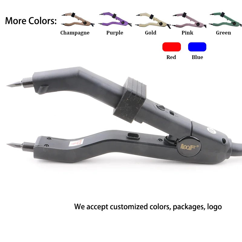 New Arrival Hair Extension Iron 220℃ Temperature Adjustable Keratin Heat Hair Connector Black Euro Plug New Arrival Hair Extension Iron 220℃ Temperature Adjustable Keratin Heat Hair Connector Black Euro Plug