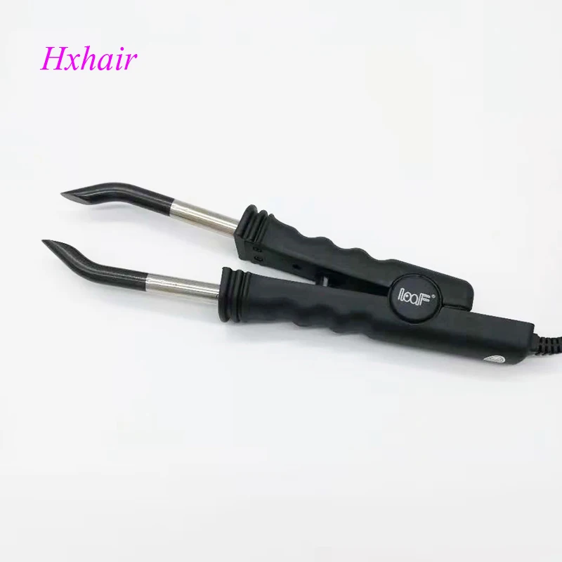 Loof Hair Extension Fusion Connector Hair connector / Hair Extension Fusion Iron / European plug 220v Black Pink color Loof Hair Extension Fusion Connector Hair connector / Hair Extension Fusion Iron / European plug 220v Black Pink color