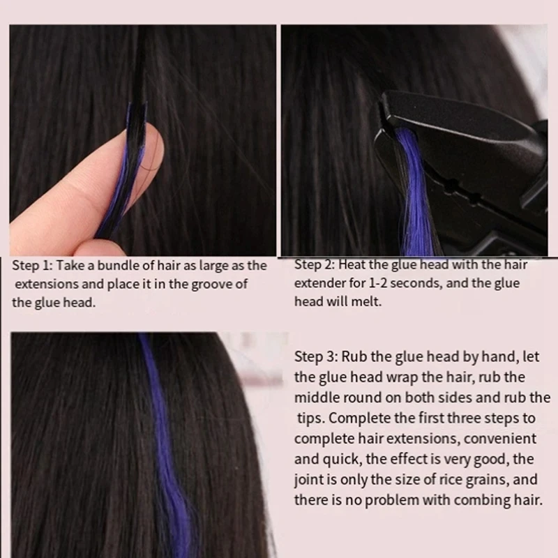 Fusion Hair Extensions Tool Professional Fusion Heat Iron Connector for Hair Extensions 100‑240V Fusion Hair Extensions Tool Professional Fusion Heat Iron Connector for Hair Extensions 100‑240V