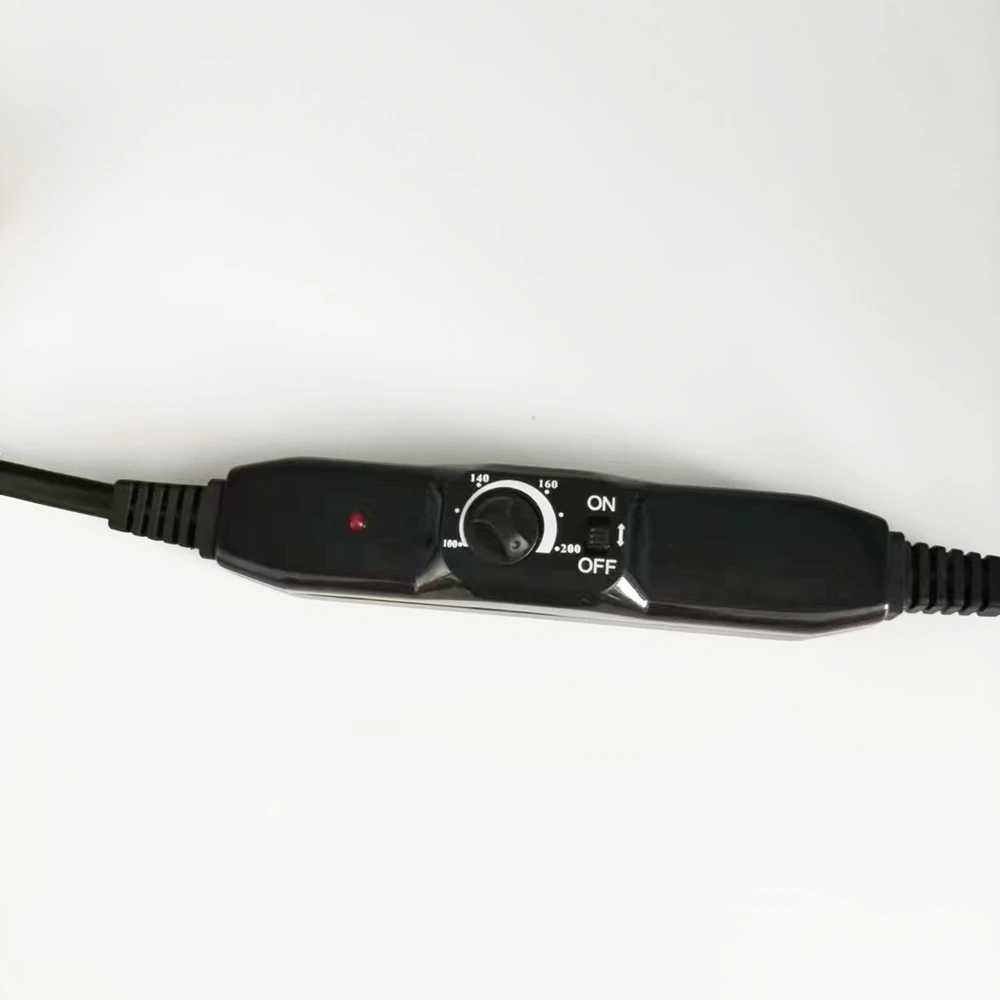 No.4 Adjust Temperature Hair Extension Fusion Connector/Hair Extension Fusion Iron US plug 110V Black pink color hair connector