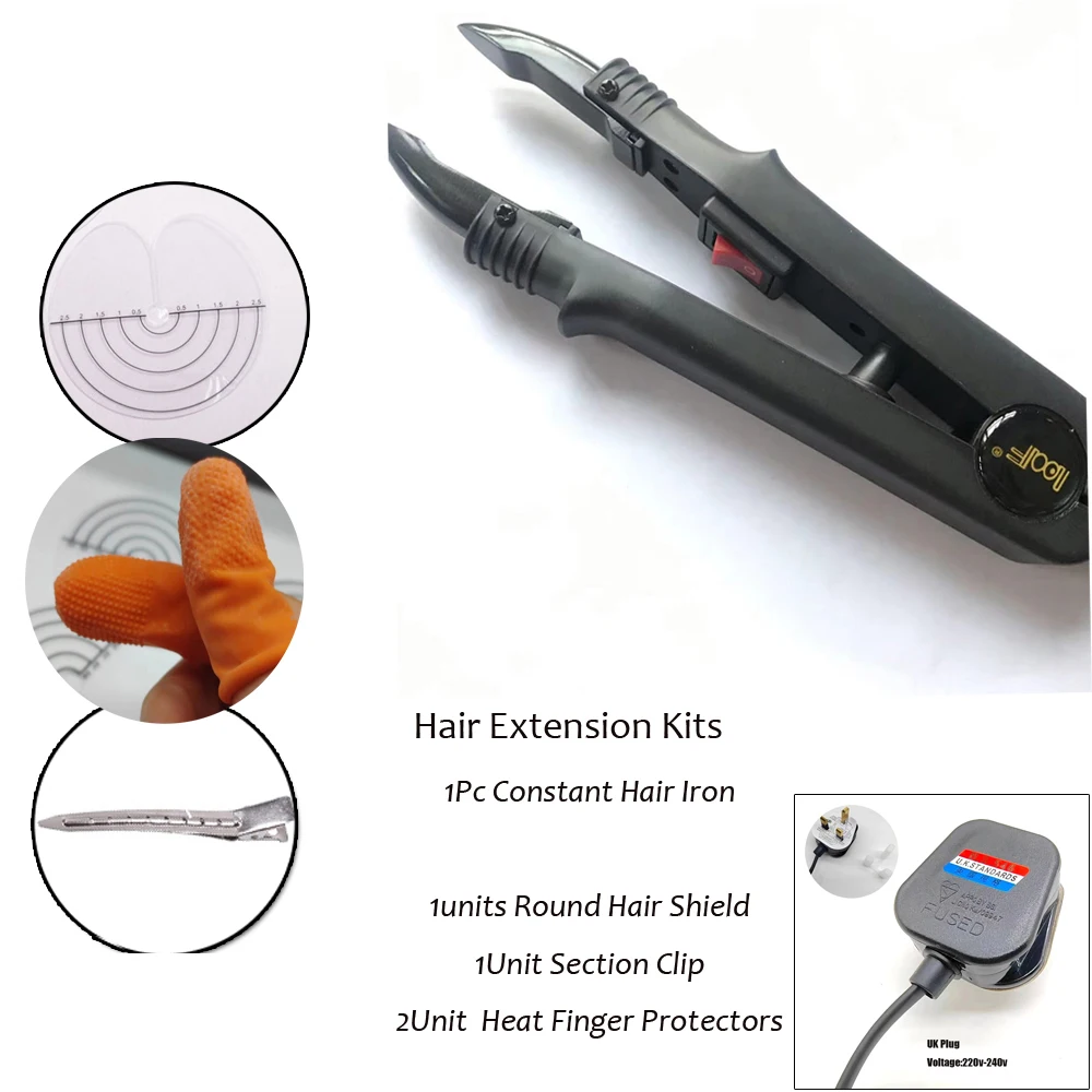 Hair Connectors Tongs for hair extensions Connector Constant Temperature Heat Tongs for bonding extensions Hair Extension Tools Hair Connectors Tongs for hair extensions Connector Constant Temperature Heat Tongs for bonding extensions Hair Extension Tools