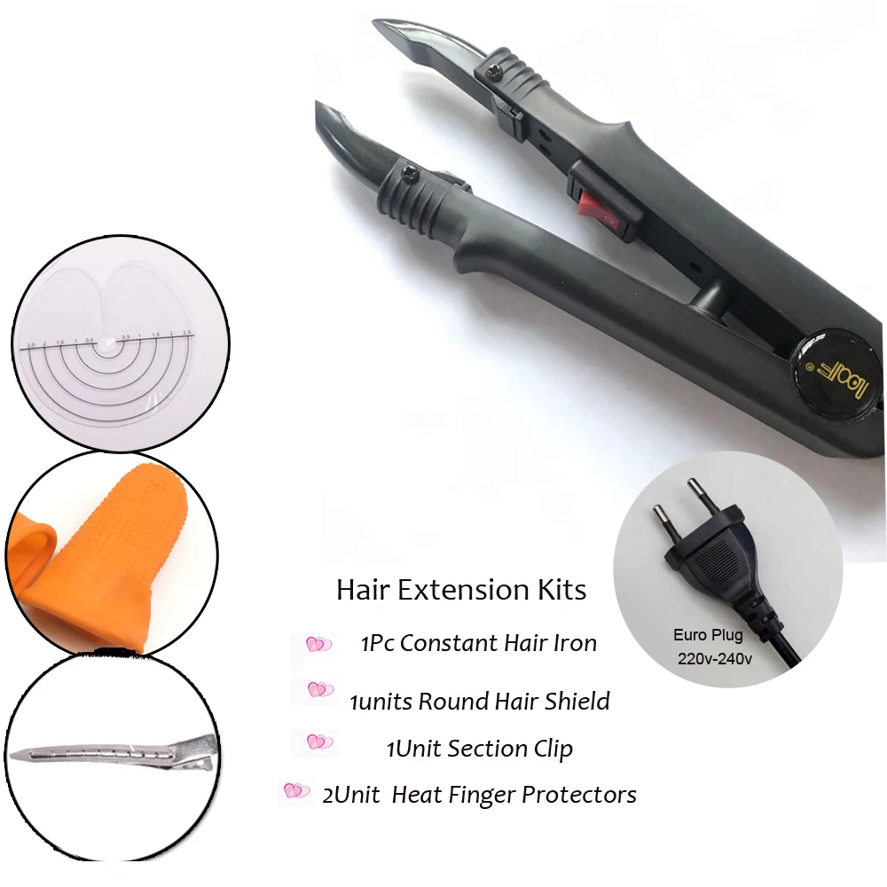 Hair Connectors Tongs for hair extensions Connector Constant Temperature Heat Tongs for bonding extensions Hair Extension Tools Hair Connectors Tongs for hair extensions Connector Constant Temperature Heat Tongs for bonding extensions Hair Extension Tools