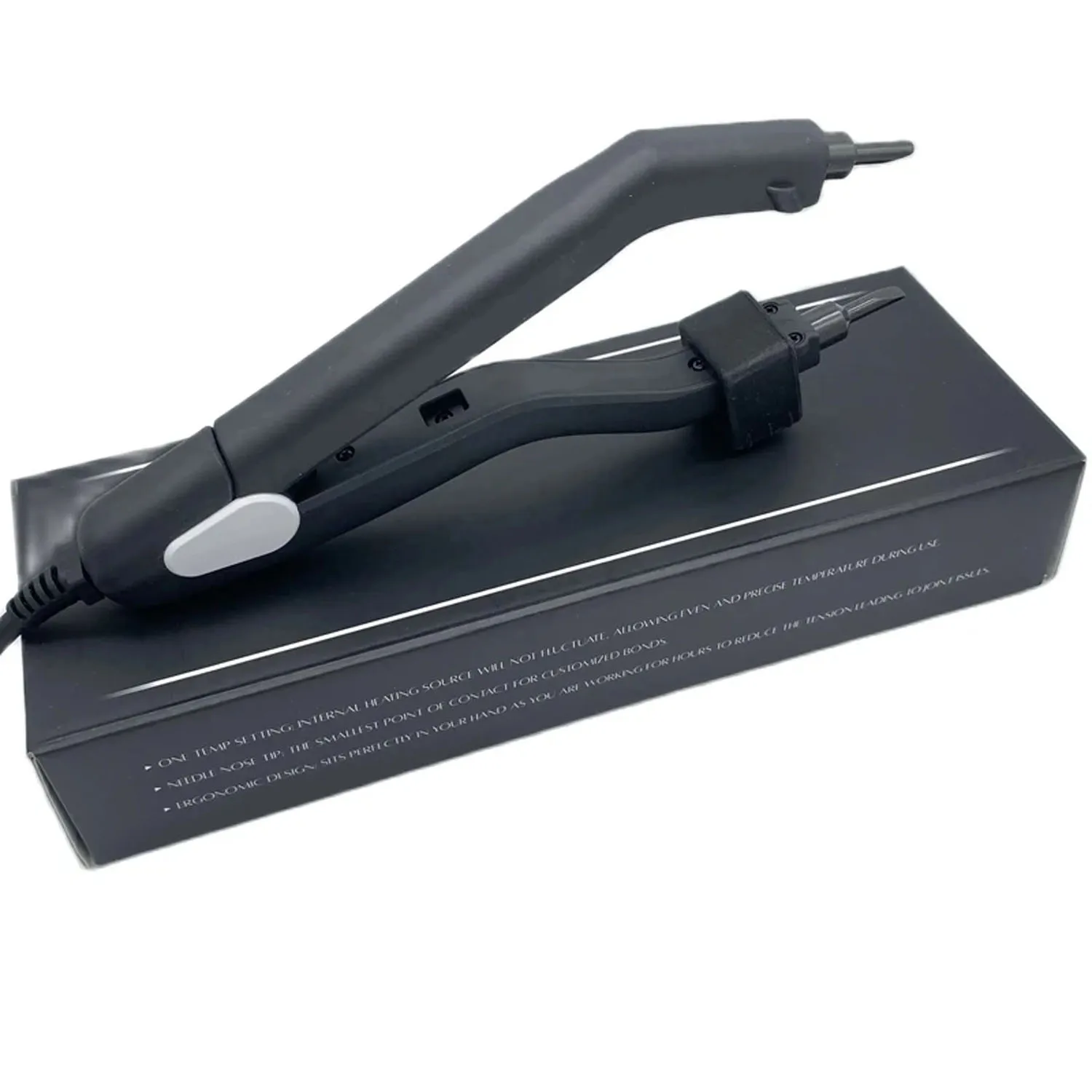 Wig transceiver Black Heat Hair Connector KIT 220 degree L-601 Temperature Controllable Heat Iron fast hot iron Wig transceiver Black Heat Hair Connector KIT 220 degree L-601 Temperature Controllable Heat Iron fast hot iron