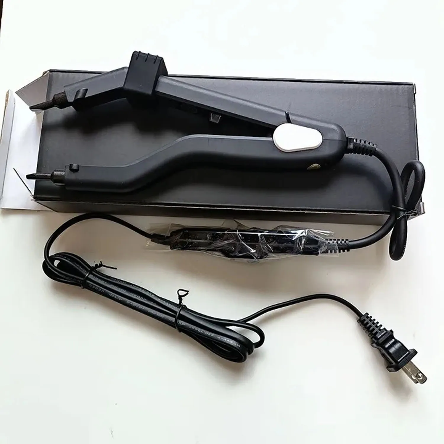 Wig transceiver Black Heat Hair Connector KIT 220 degree L-601 Temperature Controllable Heat Iron fast hot iron Wig transceiver Black Heat Hair Connector KIT 220 degree L-601 Temperature Controllable Heat Iron fast hot iron