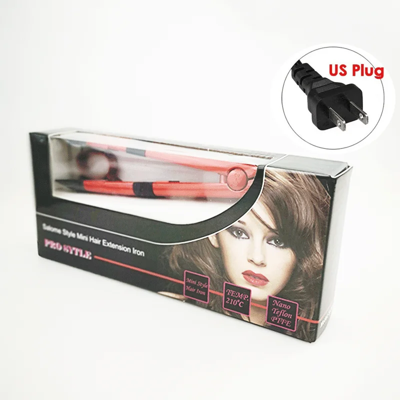 Hair Extensions Iron Heat Hair Loof Iron Connectors Fusion Hair Connector Salome Temperature Keratin hair extension Connectors