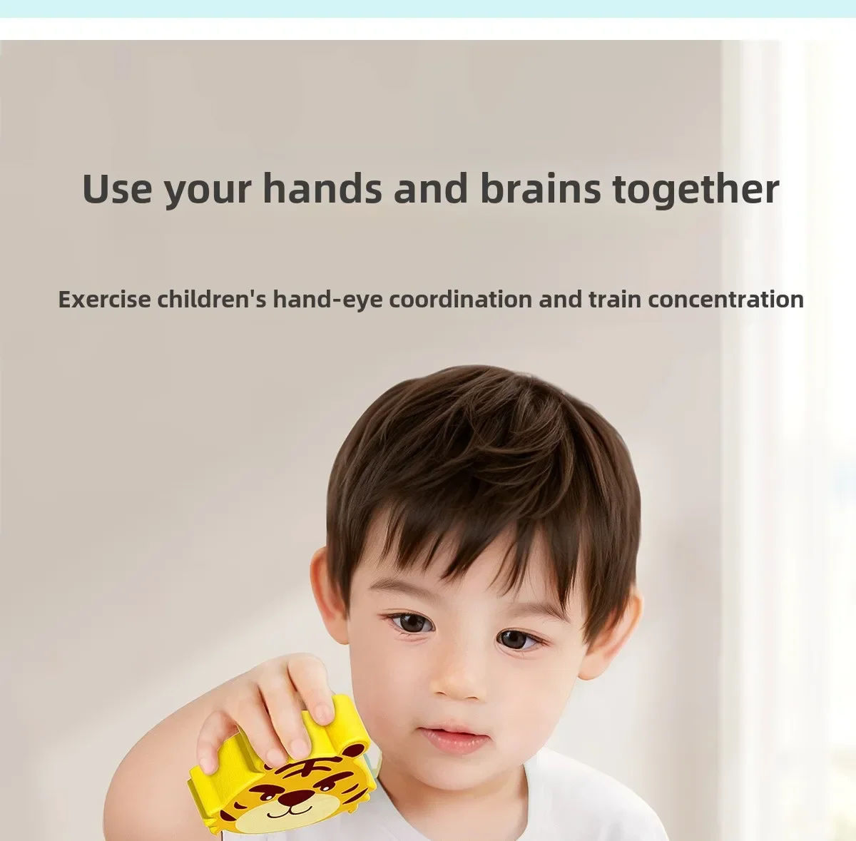 Baby Montessori Education Toys Kids 3D Wooden Puzzle Animal Traffic Jigsaw Toddlers Early Learning Educational Cognitive Games