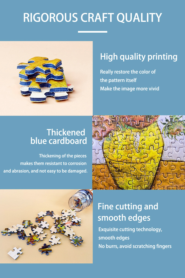 150PCS Mini Test Tube Black Cat Cartoons Jigsaw Puzzle for Adult Decompression Toys Game Family Educational Toys