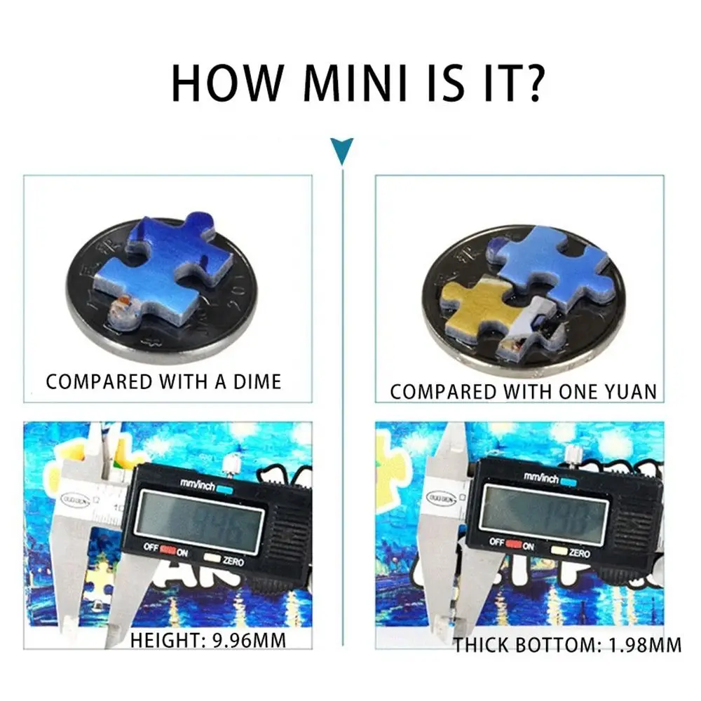 150PCS/Set Creative Oil Painting Jigsaw Puzzles Gifts Mini Oil Painting Jigsaw Test Tube Family Educational Toys Adult Children