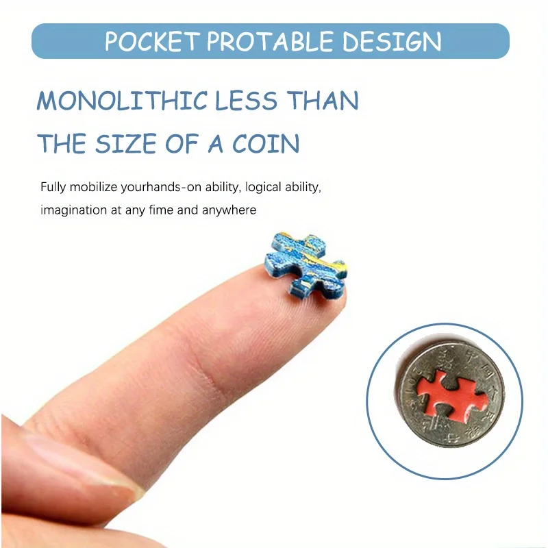 150pcs Mini Test Tube Puzzle Lady with Fan Gustav Klimt Works Famous Painting Educational Game Home Decor Festival Gift