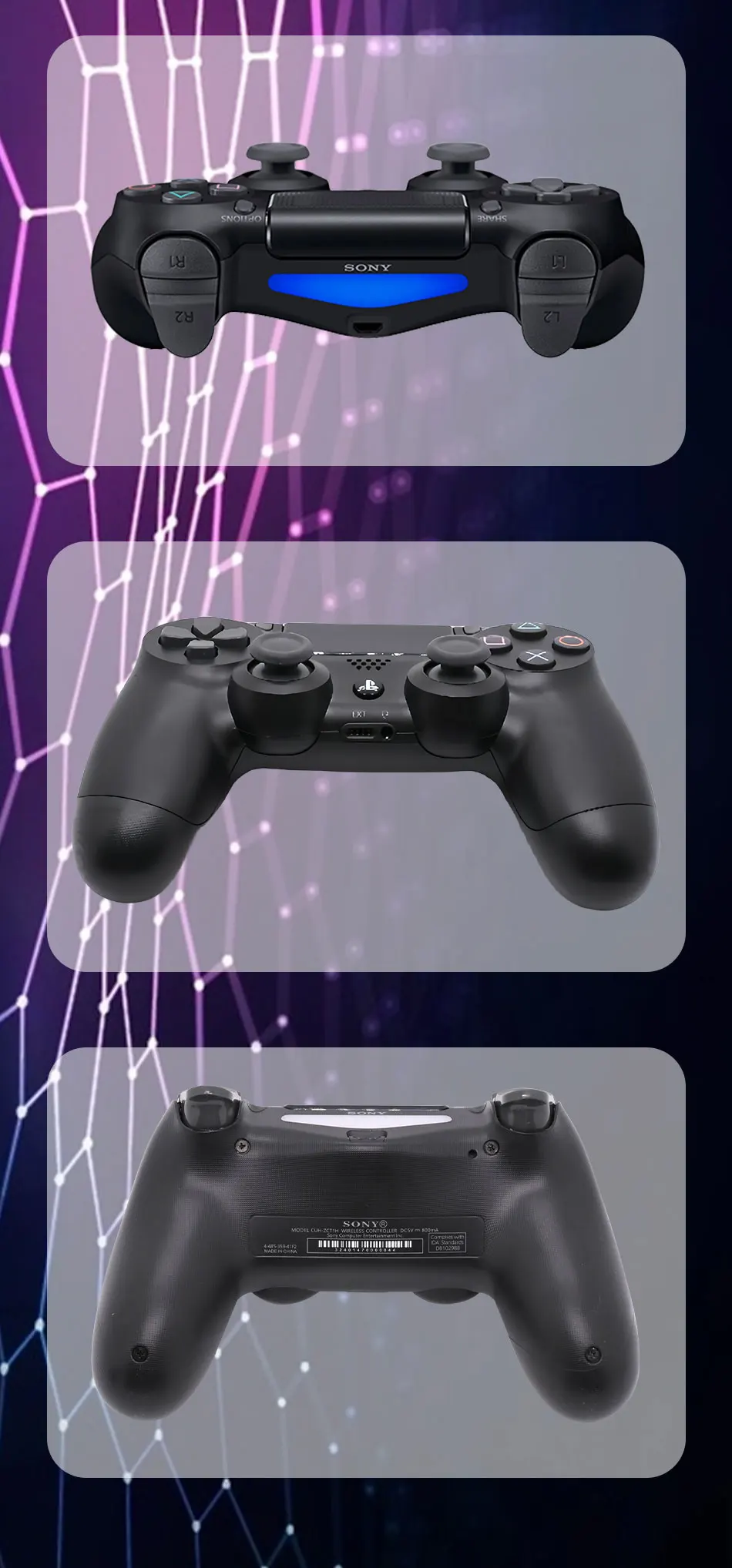 Sony ps4 Controller Original Playstation DUALSHOCK4 Wireless Controller for Sony PS4 Gaming Console