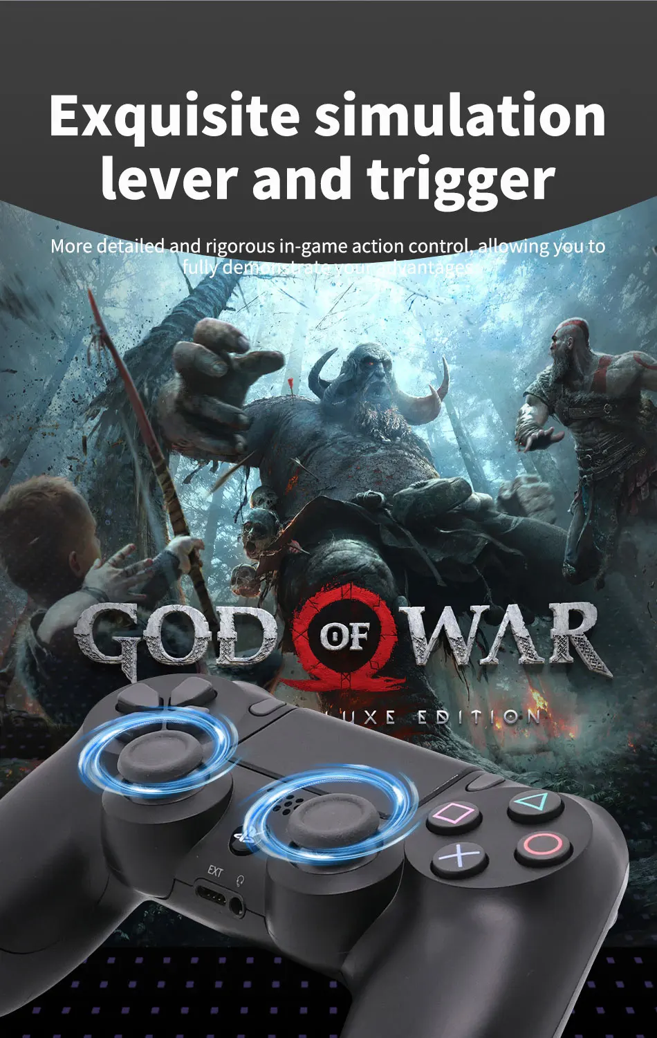 Sony ps4 Controller Original Playstation DUALSHOCK4 Wireless Controller for Sony PS4 Gaming Console