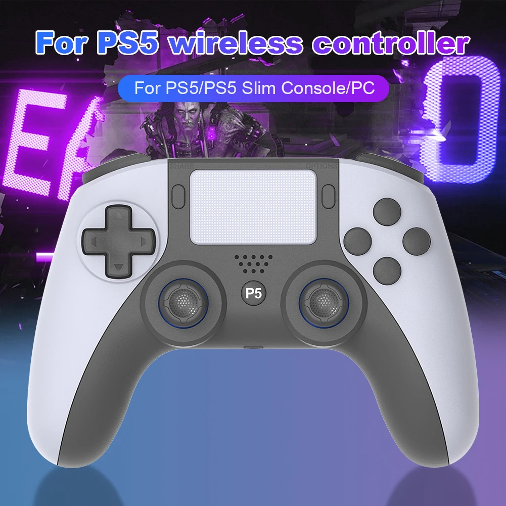 For Ps5 Controller Vibration Seamless Connection Bluetooth Control For Sony PlayStation 5 Videogameconsole PC Gamepad Accessorie