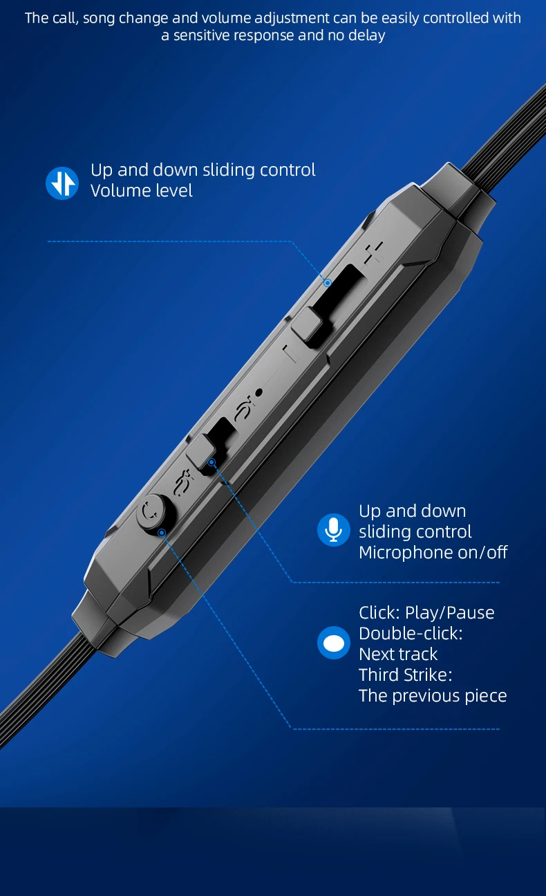 Acer Wired Earphone Gaming Earbuds with Mic Headset Gamer Headphones for Pubg PS4 CSGO Casque Phone Tablet Laptop Universal Game