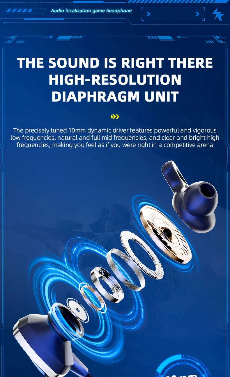 Acer Wired Earphone Gaming Earbuds with Mic Headset Gamer Headphones for Pubg PS4 CSGO Casque Phone Tablet Laptop Universal Game