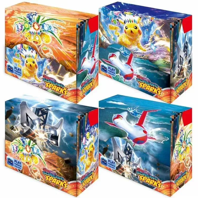 New 324/360Pcs Pokemon Cards Sun & Moon Evolutions 151 Pokemon Booster Box Collectible Tradeiner Card Game Toy For Children Gift