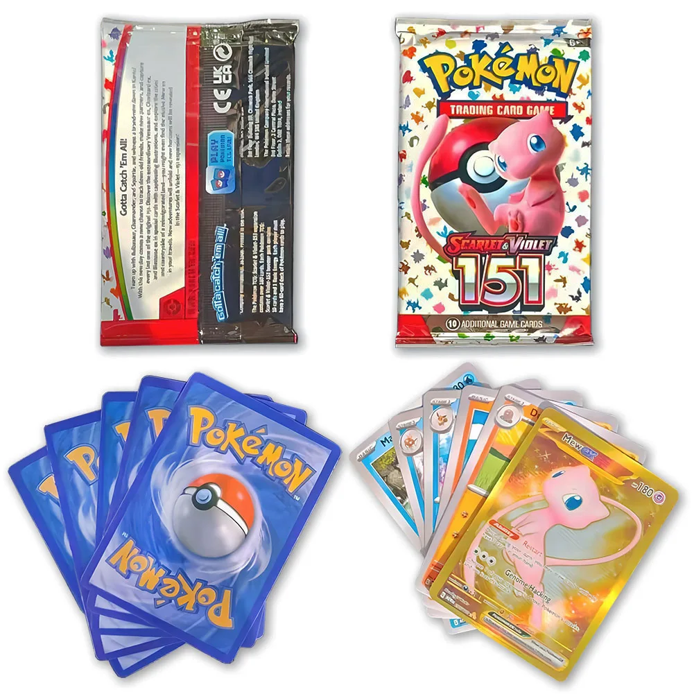 New 324/360Pcs Pokemon Cards Sun & Moon Evolutions 151 Pokemon Booster Box Collectible Tradeiner Card Game Toy For Children Gift