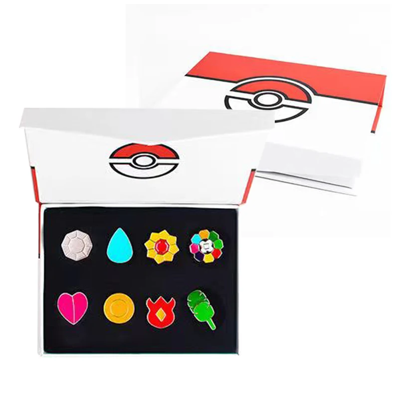 Pokemon Gym Badges Kanto Johto Hoenn Sinnoh Unova Kalos League Region Pins Brooches Orange Islands Box Collection Pocket Monster Pokemon Gym Badges Kanto Johto Hoenn Sinnoh Unova Kalos League Region Pins Brooches Orange Islands Box Collection Pocket Monster