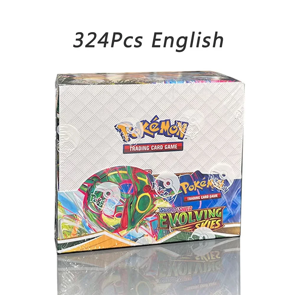 324/360PCS Pokemon Cards Deck Box Pikachu English Party Games Scarlet Violet Paismatic Evolutions Card Set Album Kids Toys Gift 324/360PCS Pokemon Cards Deck Box Pikachu English Party Games Scarlet Violet Paismatic Evolutions Card Set Album Kids Toys Gift