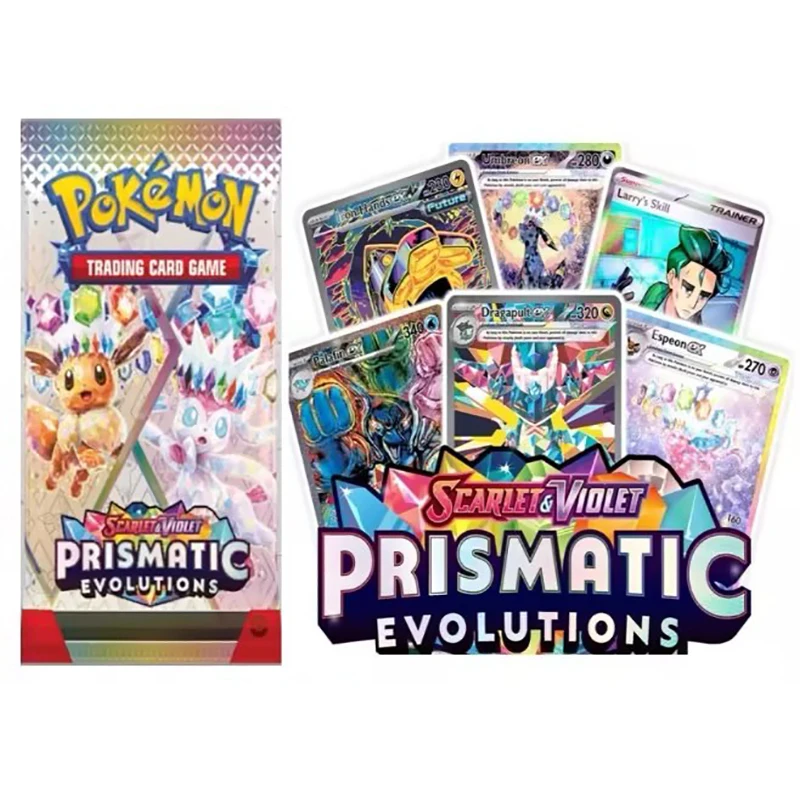 324/360PCS Pokemon Cards Deck Box Pikachu English Party Games Scarlet Violet Paismatic Evolutions Card Set Album Kids Toys Gift 324/360PCS Pokemon Cards Deck Box Pikachu English Party Games Scarlet Violet Paismatic Evolutions Card Set Album Kids Toys Gift