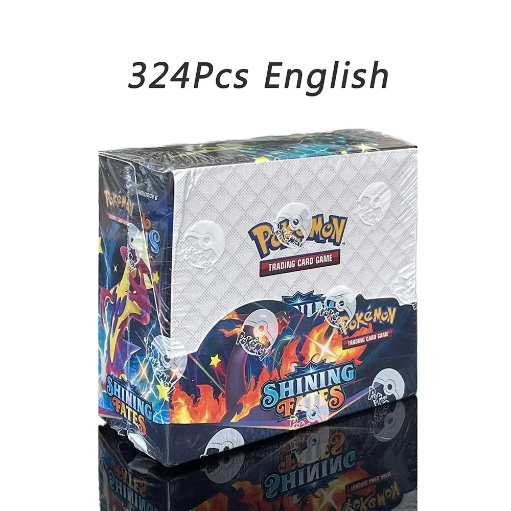 324/360PCS Pokemon Cards Deck Box Pikachu English Party Games Scarlet Violet Paismatic Evolutions Card Set Album Kids Toys Gift 324/360PCS Pokemon Cards Deck Box Pikachu English Party Games Scarlet Violet Paismatic Evolutions Card Set Album Kids Toys Gift