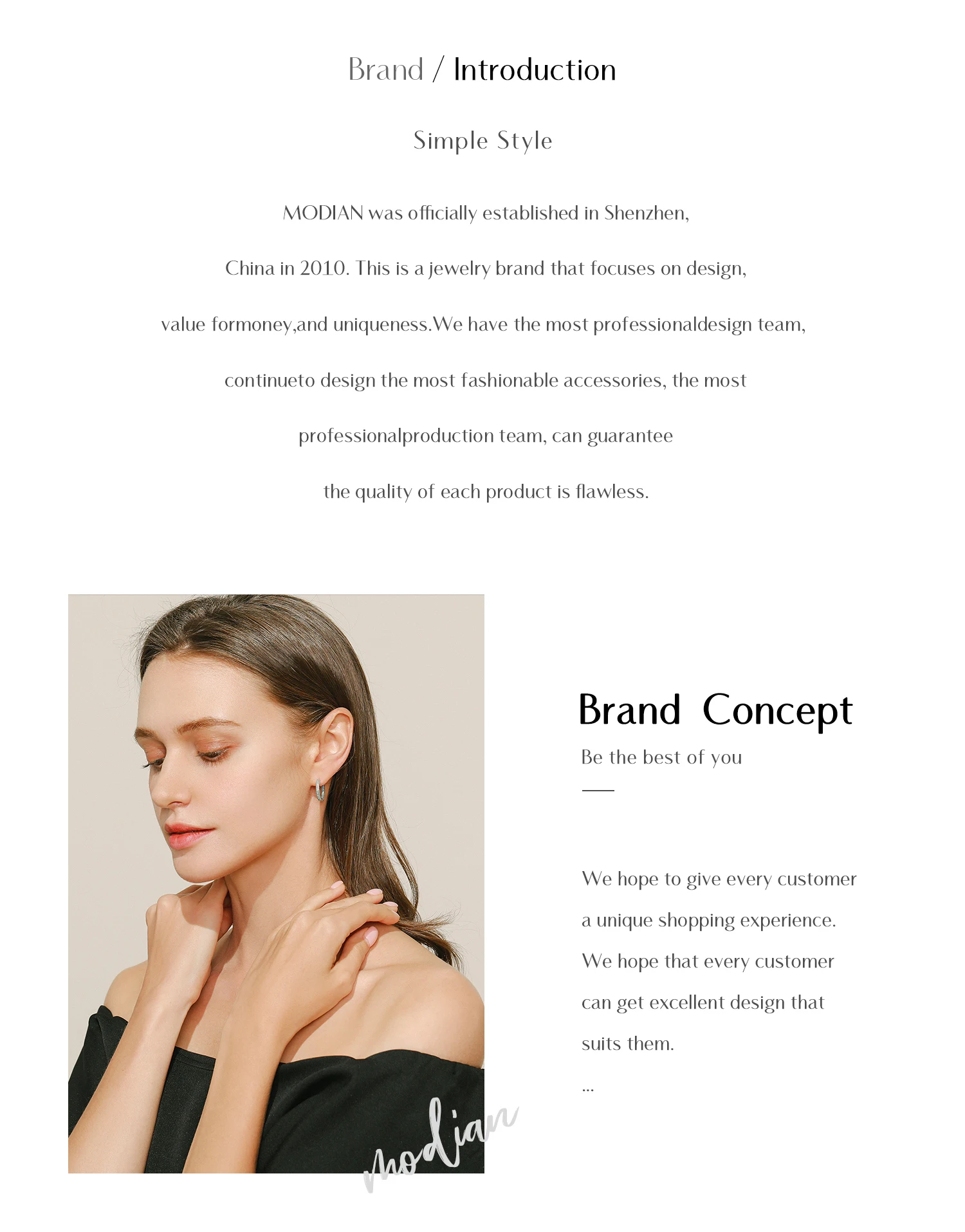 MODIAN D Color Moissanite Ear Buckle 925 Sterling Silver Fashion Heart Sparkle Hoop Earrings For Women Party Fine Jewelry MODIAN D Color Moissanite Ear Buckle 925 Sterling Silver Fashion Heart Sparkle Hoop Earrings For Women Party Fine Jewelry