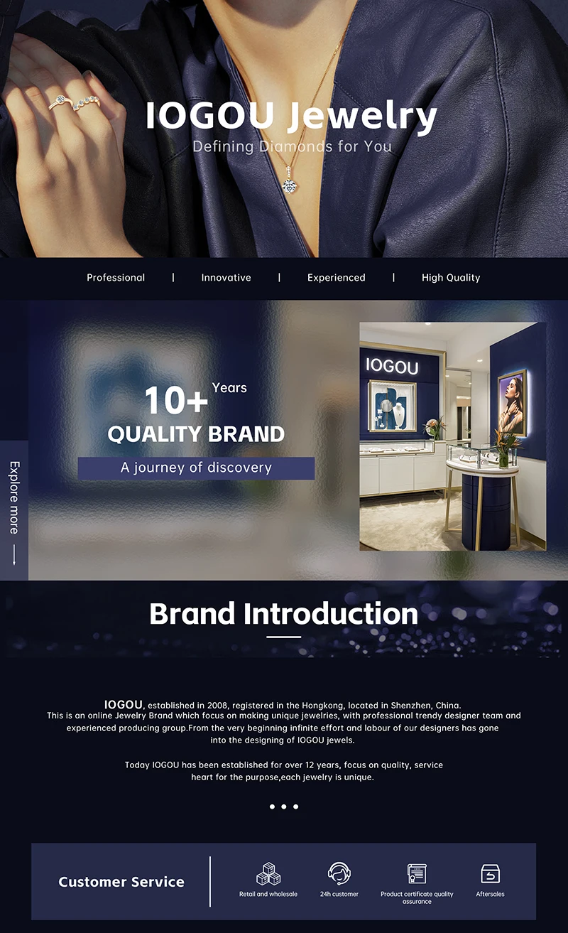 IOGOU Classic Single-Row U-shaped Hoop 2.5mm D Moissanite Earrings for Women 925 Silver Daily Wear Fine Jewelry Gift 2026 Trend IOGOU Classic Single-Row U-shaped Hoop 2.5mm D Moissanite Earrings for Women 925 Silver Daily Wear Fine Jewelry Gift 2026 Trend