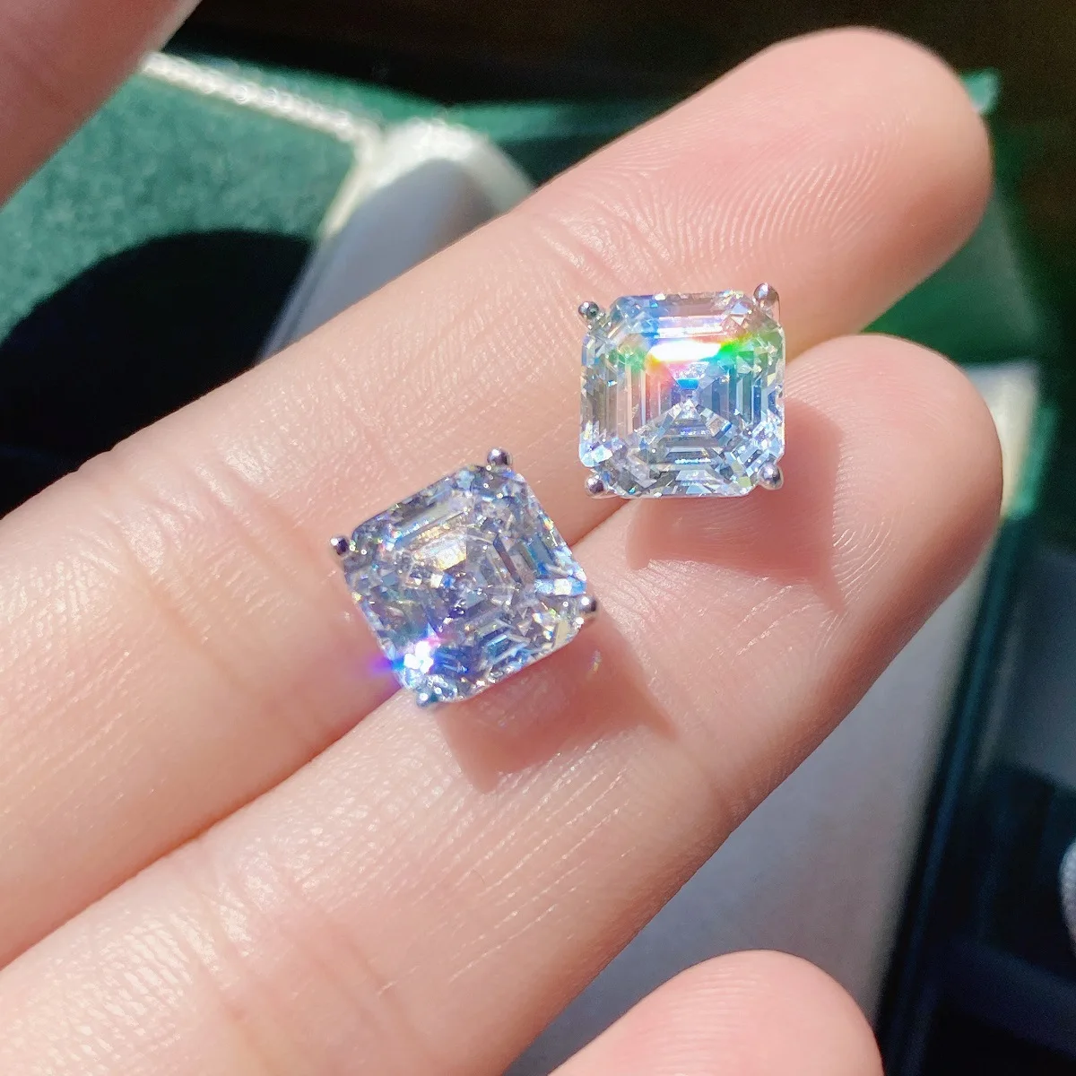 Luxury 0.5-3 Carats Marquise Heart Pear Moissanite Women Diamond Earring Stud 925 Sterling Silver Earrings for Women Jewelry New Luxury 0.5-3 Carats Marquise Heart Pear Moissanite Women Diamond Earring Stud 925 Sterling Silver Earrings for Women Jewelry New