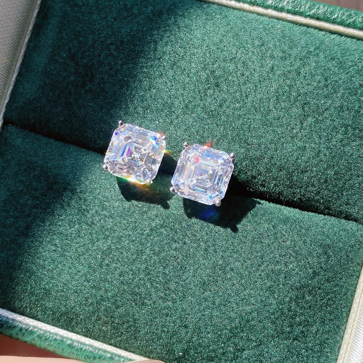 Luxury 0.5-3 Carats Marquise Heart Pear Moissanite Women Diamond Earring Stud 925 Sterling Silver Earrings for Women Jewelry New Luxury 0.5-3 Carats Marquise Heart Pear Moissanite Women Diamond Earring Stud 925 Sterling Silver Earrings for Women Jewelry New