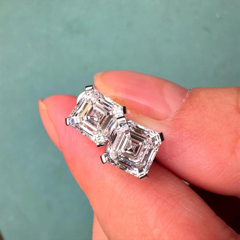 Luxury 0.5-3 Carats Marquise Heart Pear Moissanite Women Diamond Earring Stud 925 Sterling Silver Earrings for Women Jewelry New Luxury 0.5-3 Carats Marquise Heart Pear Moissanite Women Diamond Earring Stud 925 Sterling Silver Earrings for Women Jewelry New